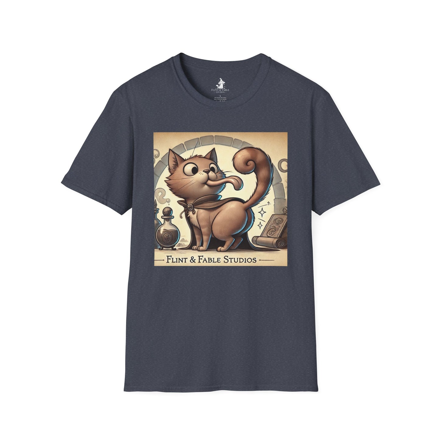 Kitty Lick - Unisex Softstyle T-Shirt