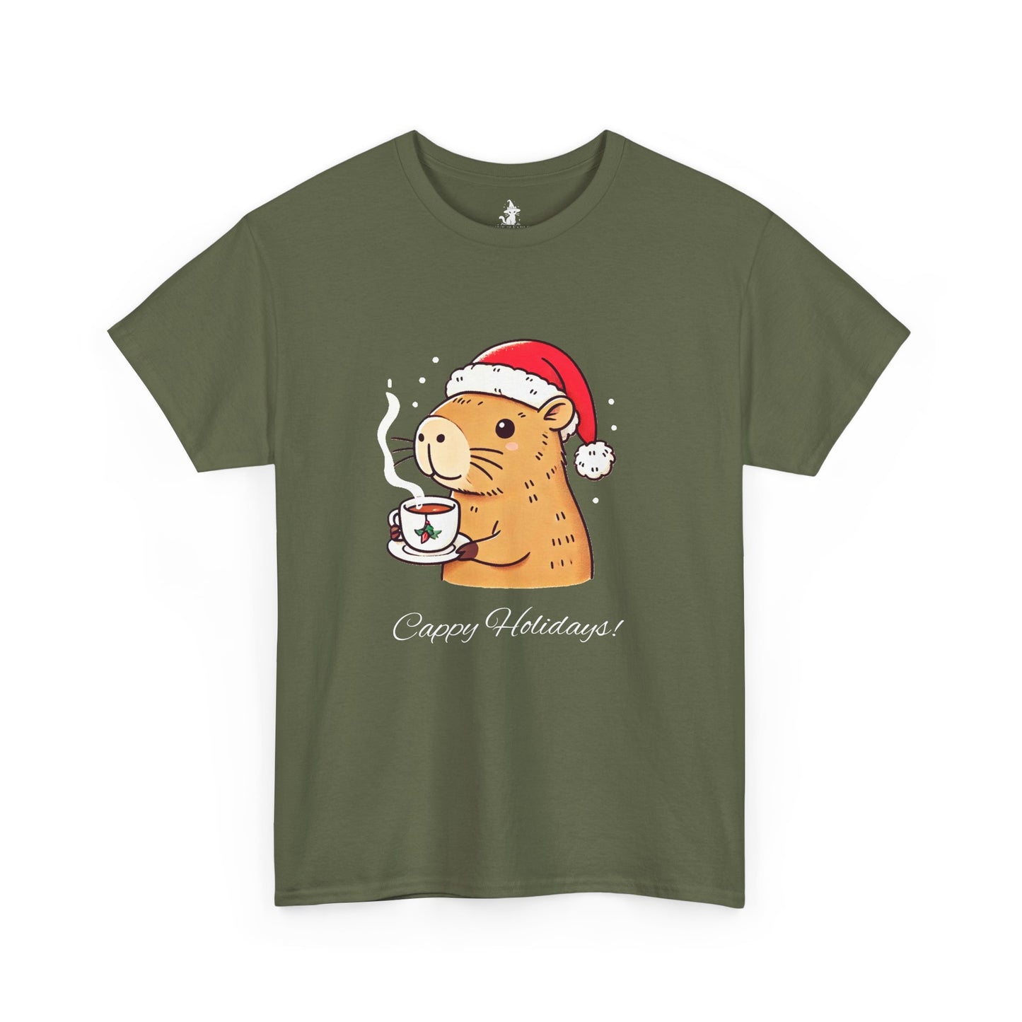 Cappy Holidays! - Unisex Heavy Cotton Tee