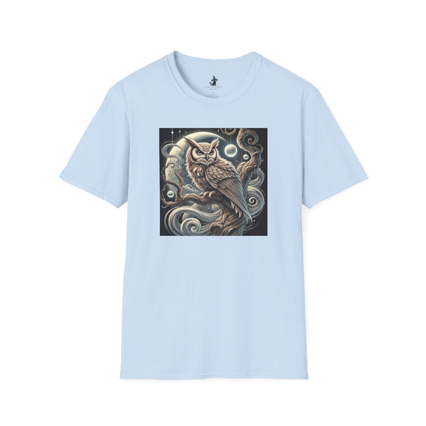 Lunar Owl - Unisex Softstyle T-Shirt