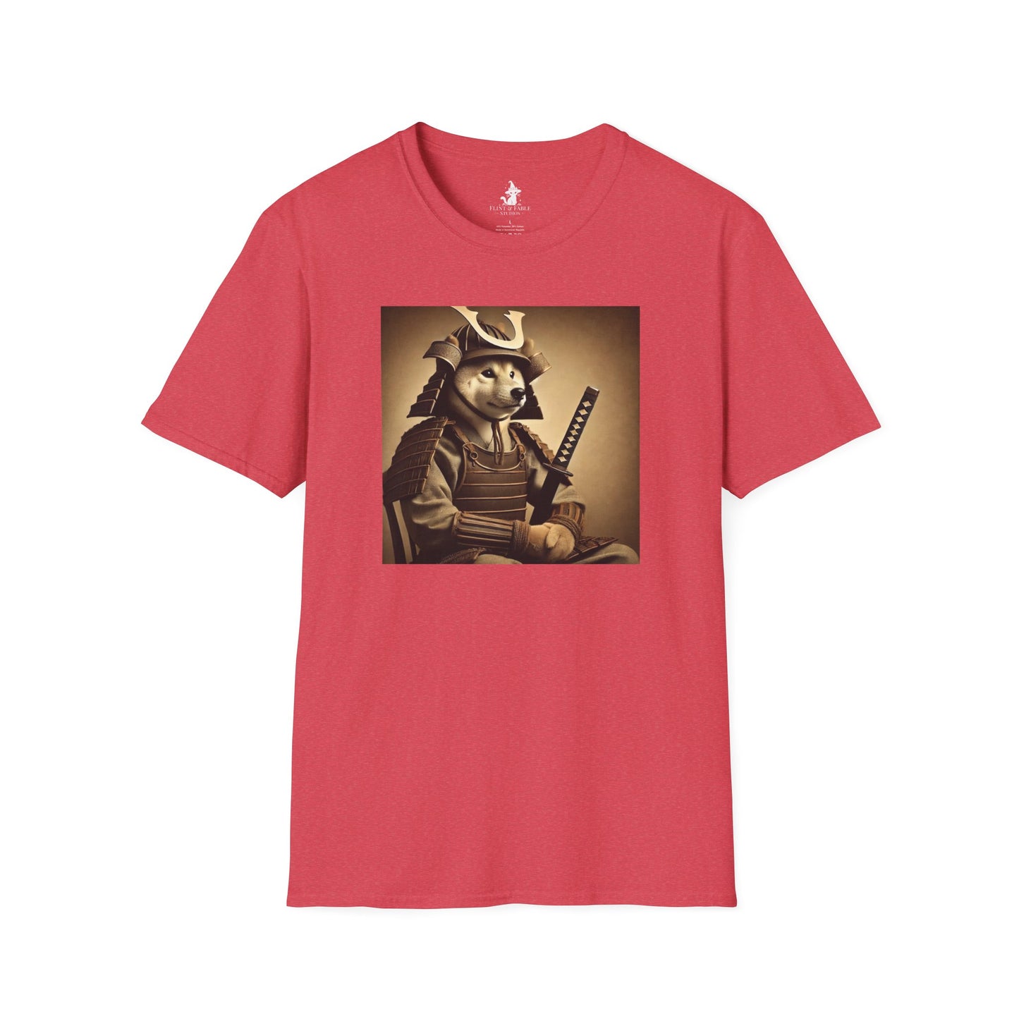 Samurai Shiba - Unisex Softstyle T-Shirt