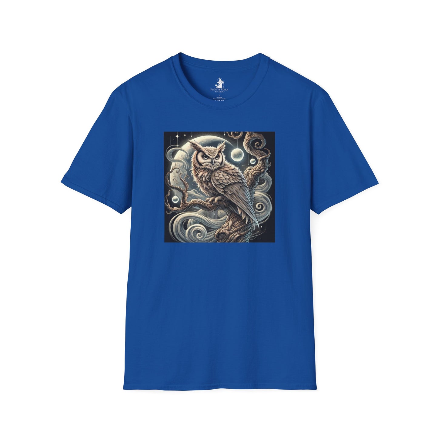 Lunar Owl - Unisex Softstyle T-Shirt