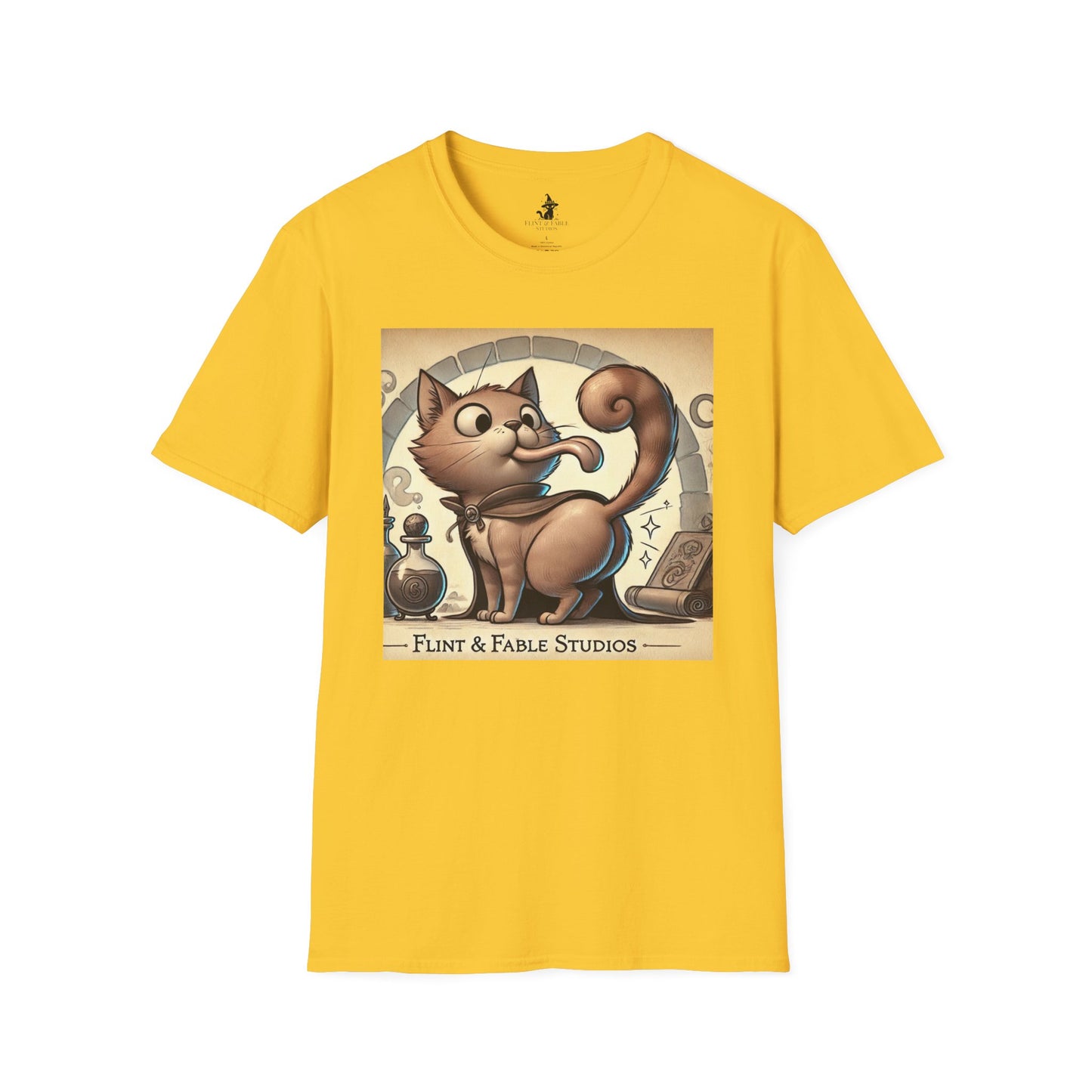 Kitty Lick - Unisex Softstyle T-Shirt