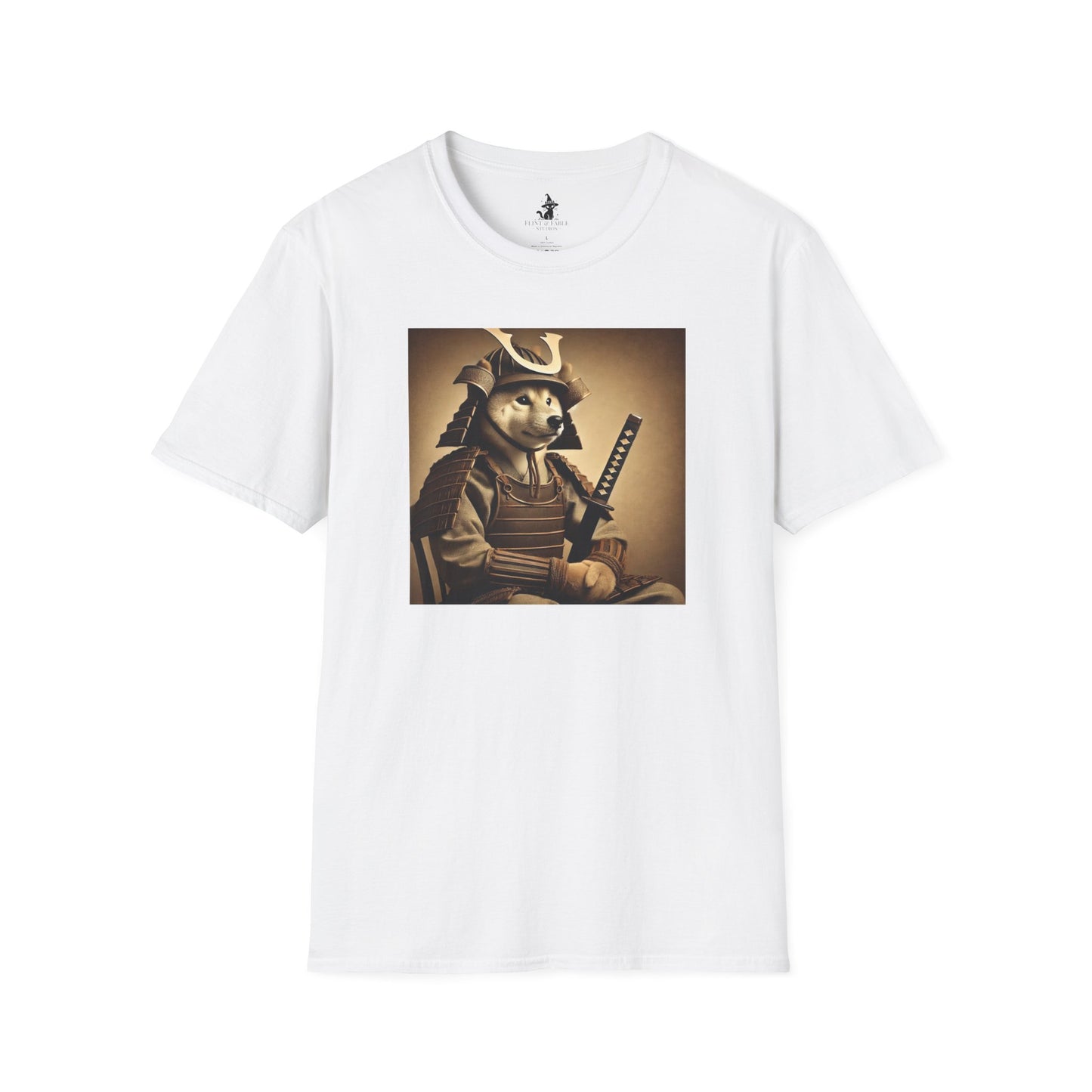 Samurai Shiba - Unisex Softstyle T-Shirt