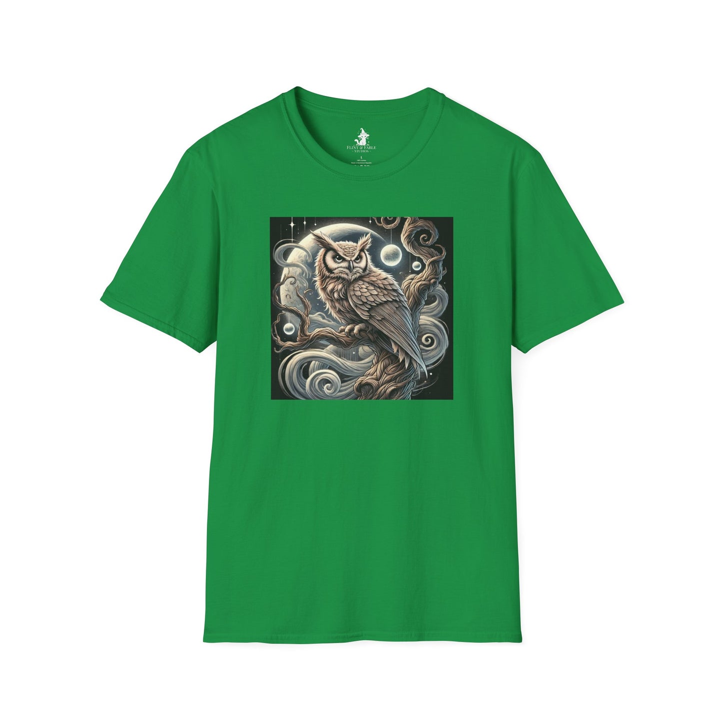 Lunar Owl - Unisex Softstyle T-Shirt
