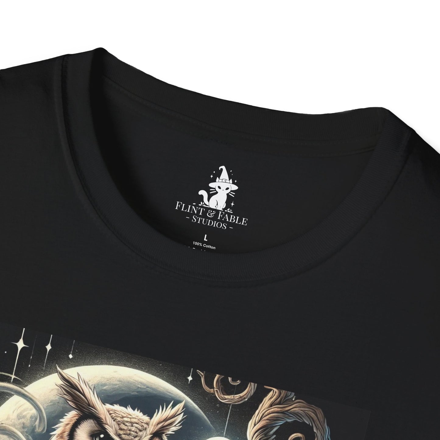 Lunar Owl - Unisex Softstyle T-Shirt