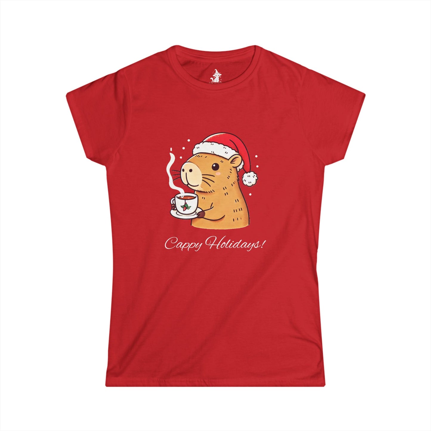 Cappy Holidays!  -  Women's Softstyle Tee
