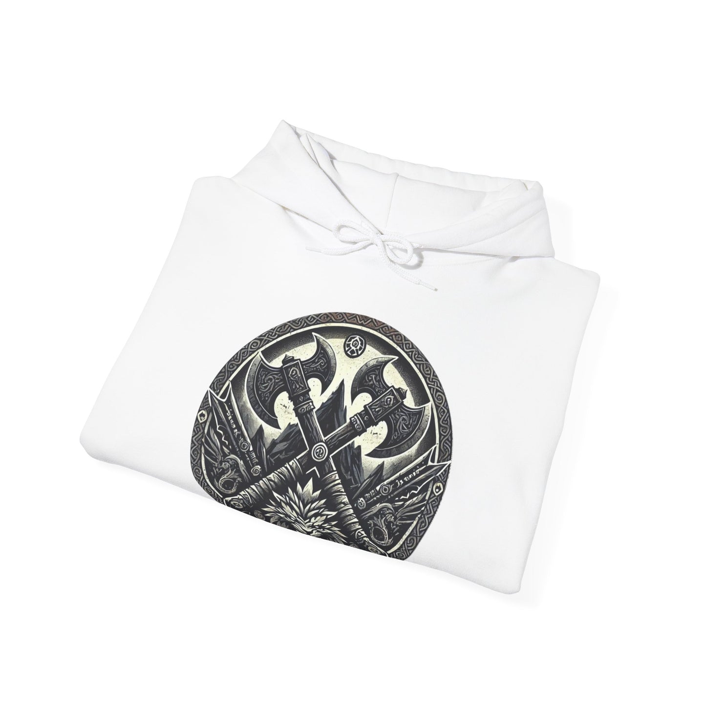 Barbarian Emblem - Unisex Heavy Blend™ Hooded Sweatshirt