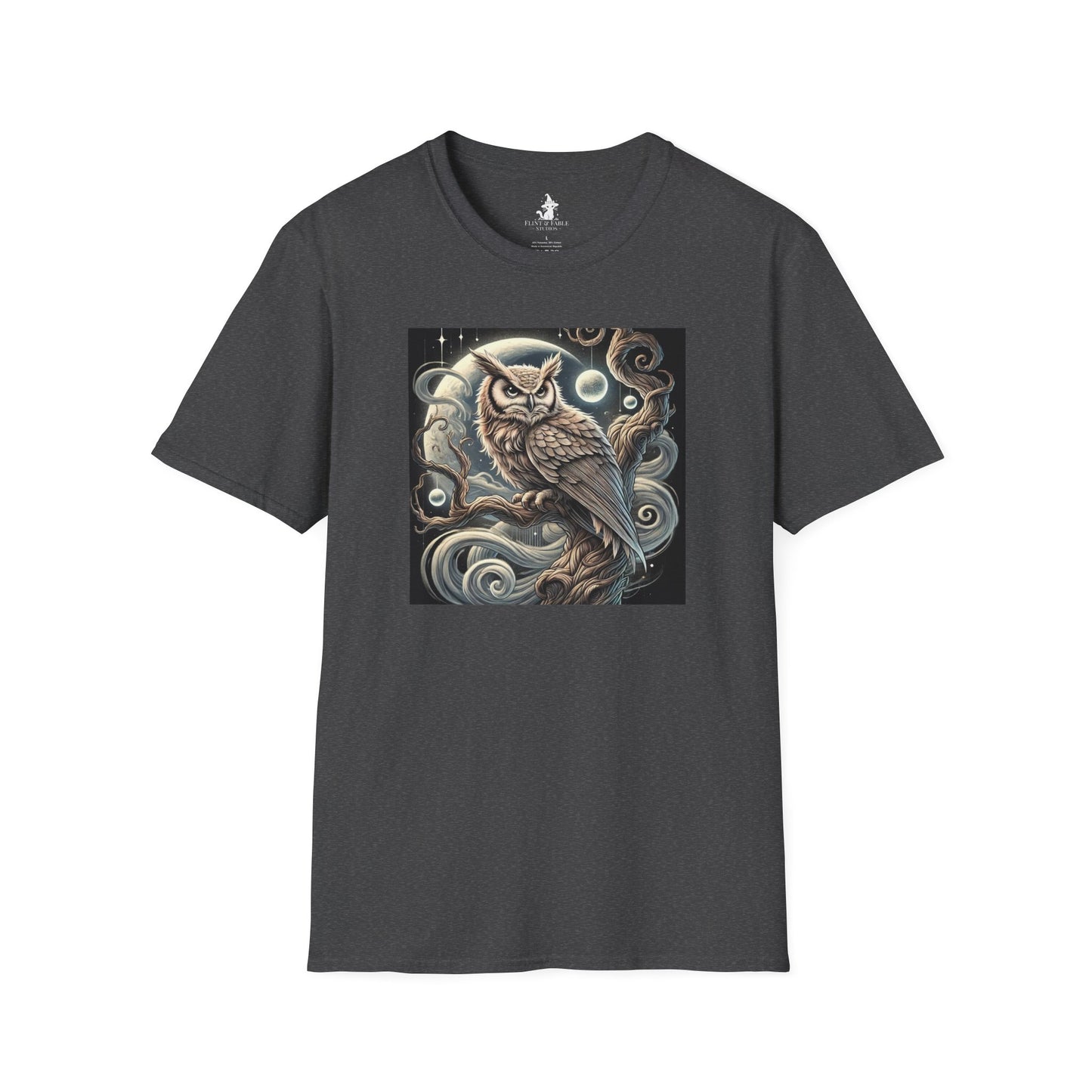 Lunar Owl - Unisex Softstyle T-Shirt