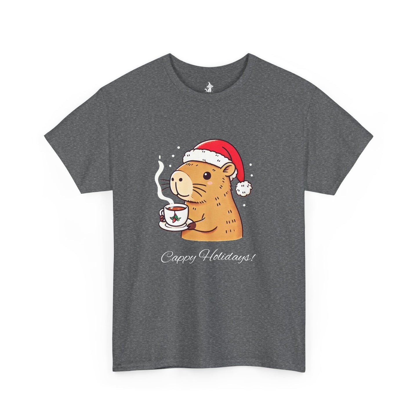 Cappy Holidays! - Unisex Heavy Cotton Tee