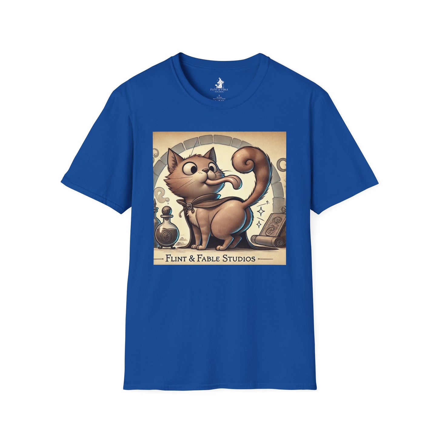Kitty Lick - Unisex Softstyle T-Shirt