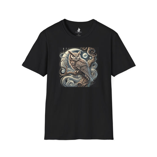 Lunar Owl - Unisex Softstyle T-Shirt