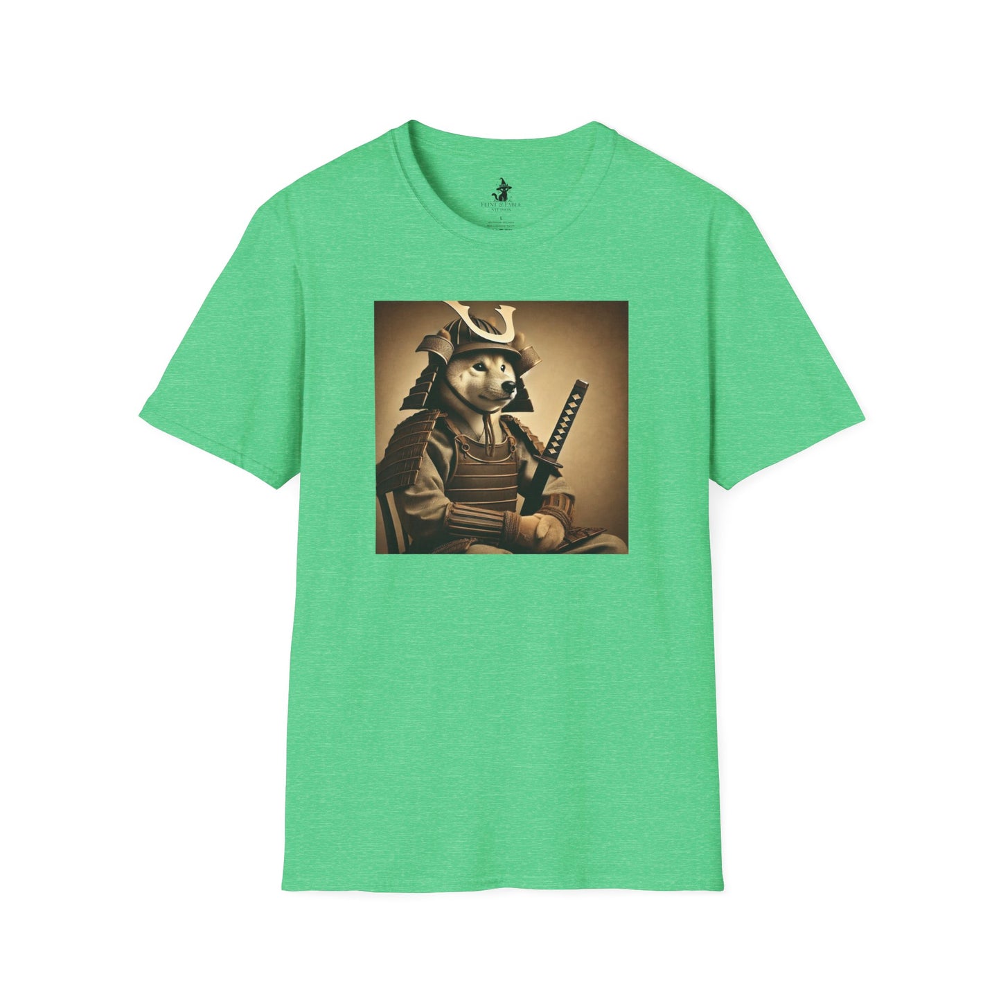 Samurai Shiba - Unisex Softstyle T-Shirt