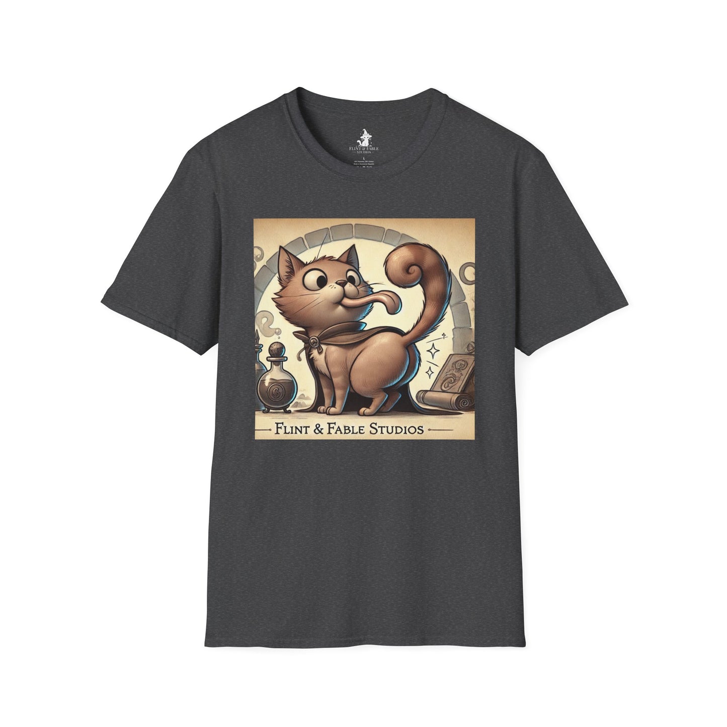 Kitty Lick - Unisex Softstyle T-Shirt